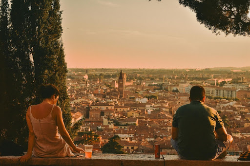 romantic city of Verona